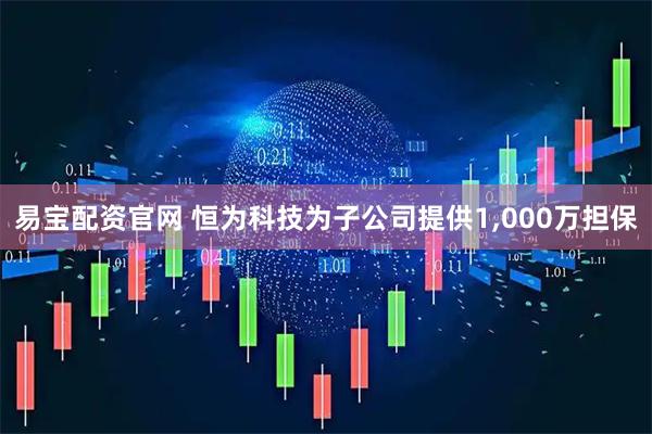 易宝配资官网 恒为科技为子公司提供1,000万担保